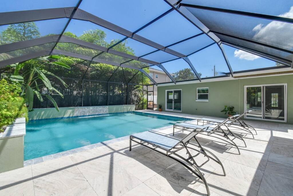 Luxury Home In The Heart Of South Tampa & Pool! Exterior foto